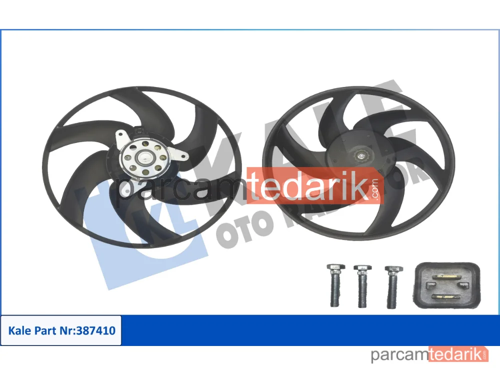 Soğutma Fanı — Citroen Xsara, Citroen Xsara Break, Peugeot 306 - 387410
