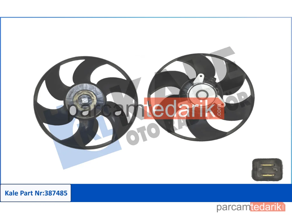 Soğutma Fanı — Citroen Xsara, Citroen Xsara Coupe, Citroen Berlingo / Berlingo First - 387485