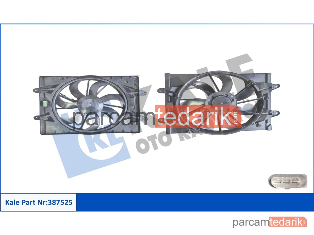 387525 | Soğutma Fanı — Chery Tiggo 5x