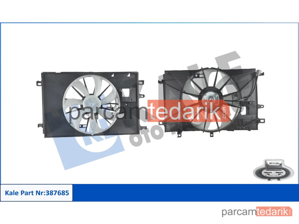 387685 | Soğutma Fanı — Toyota Corolla