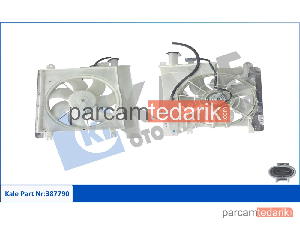 Soğutma Fanı — Toyota Aygo, Citroen C1 II, Peugeot 108 - 387790
