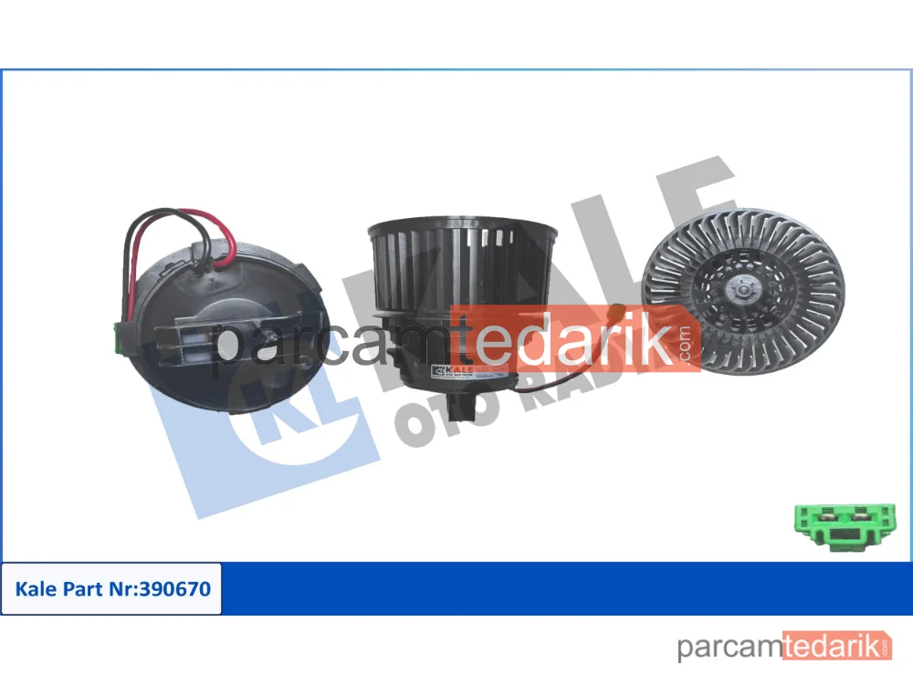390670 | Kalorifer Fan Motoru — Peugeot 308 II, Peugeot 308 SW II, Peugeot 508 II