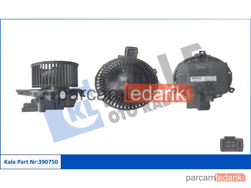 390750 | Kalorifer Fan Motoru — Audi A5, Audi Q5, Audi Q7