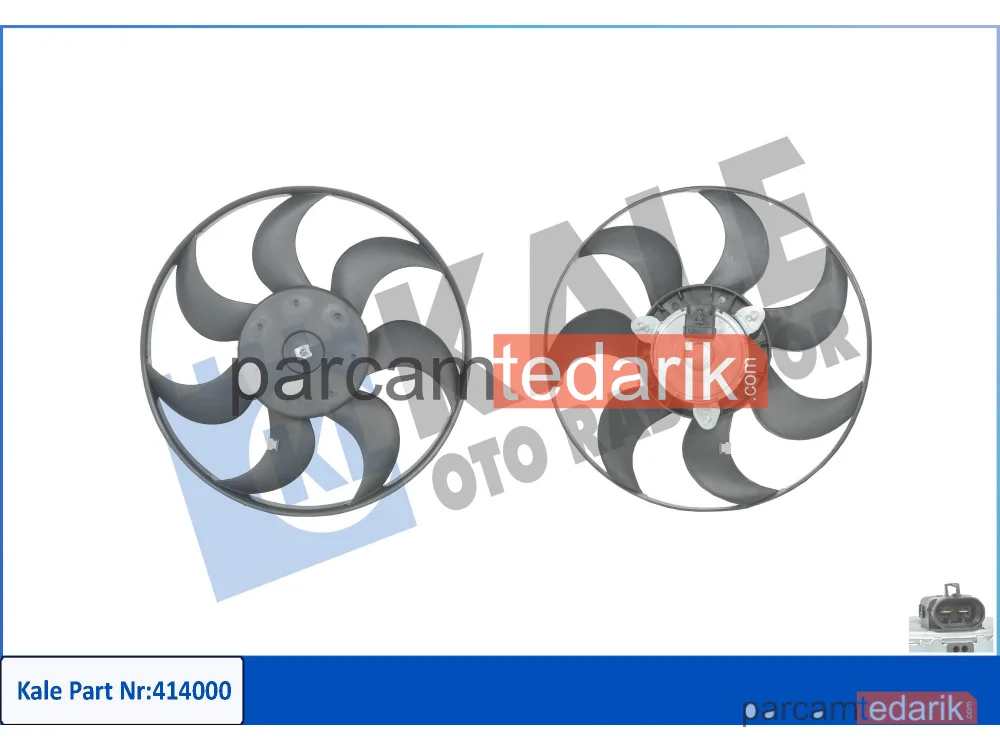 414000 | Soğutma Fanı — Opel Vectra A, Opel Astra F, Opel Astra F Cabrio