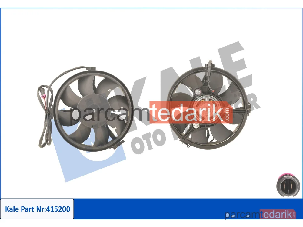 415200 | Soğutma Fanı — Audi A4 B5, Audi A6 C5, VW Passat B5