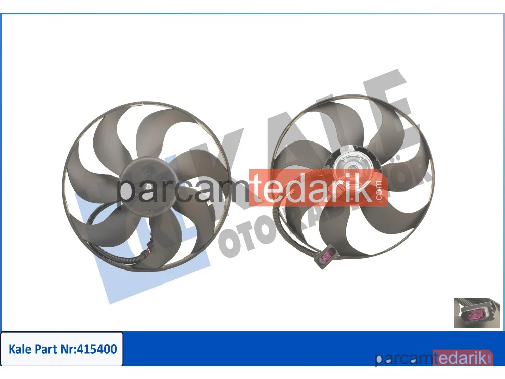 Soğutma Fanı — Skoda Octavia I, Audi A3, Skoda Octavia I Combi - 415400