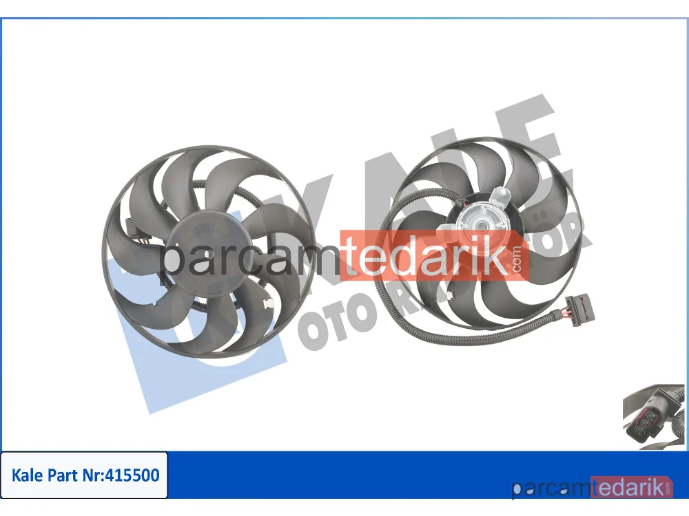415500 | Soğutma Fanı — Skoda Octavia I Combi, VW Bora I, Skoda Octavia I