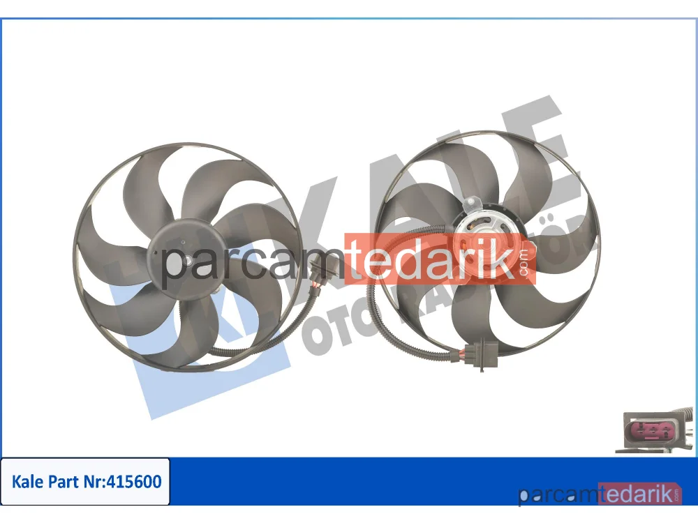 Soğutma Fanı — VW New Beetle, VW New Beetle Cabrio, VW Polo IV - 415600