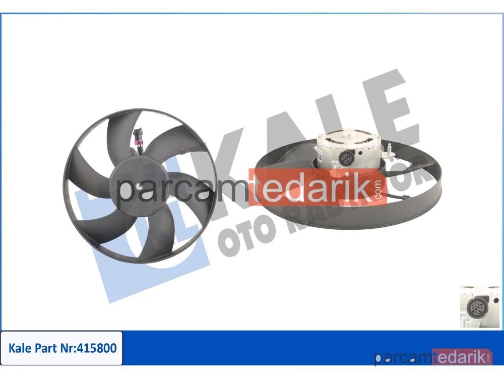 415800 | Soğutma Fanı — Seat Ibiza II, Seat Cordoba, Seat Cordoba Vario
