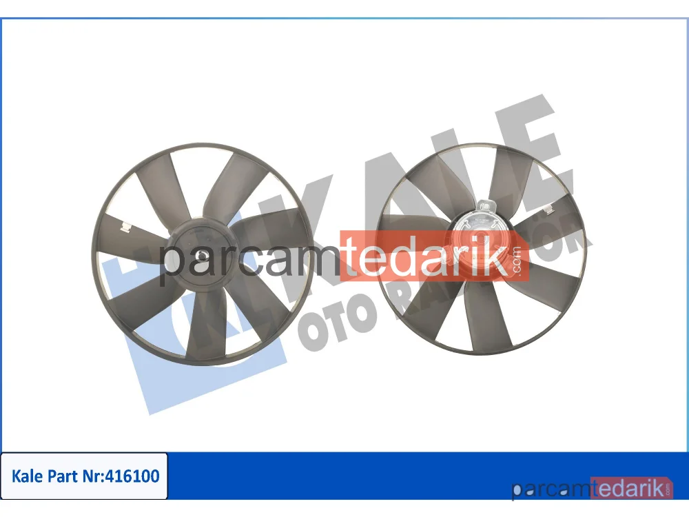 416100 | Soğutma Fanı — VW Passat B3/B4, Seat Cordoba, Seat Ibiza II