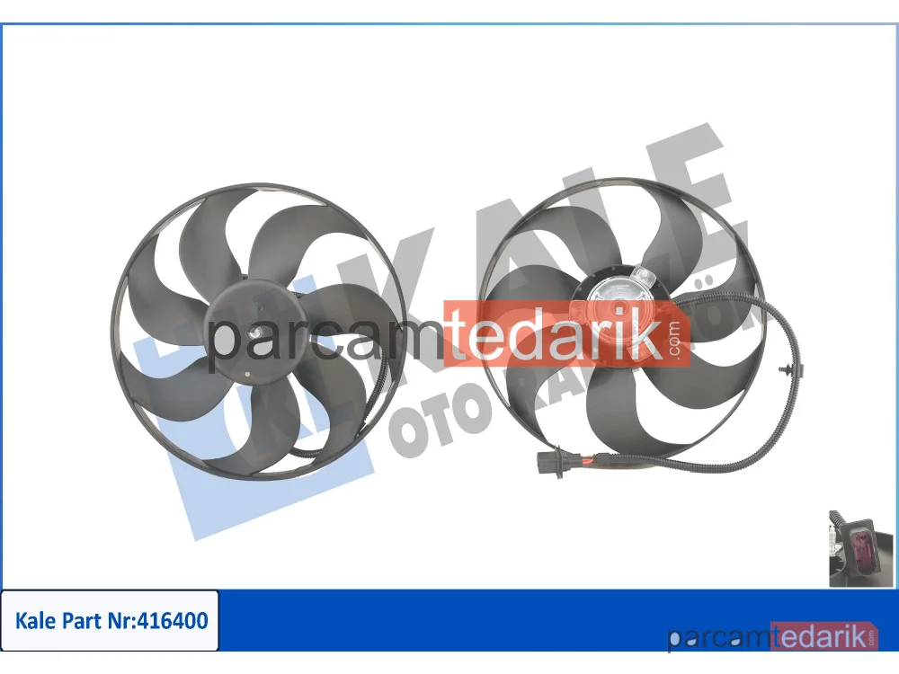 416400 | Soğutma Fanı — VW Golf IV, VW Golf IV Variant, Skoda Octavia I