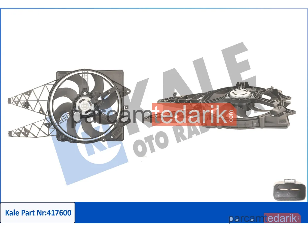 Soğutma Fanı — Fiat Grande Punto, Fiat Punto - 417600