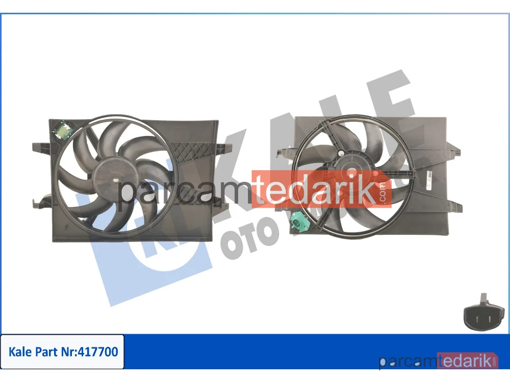 417700 | Soğutma Fanı — Ford Fiesta V, Ford Fusion