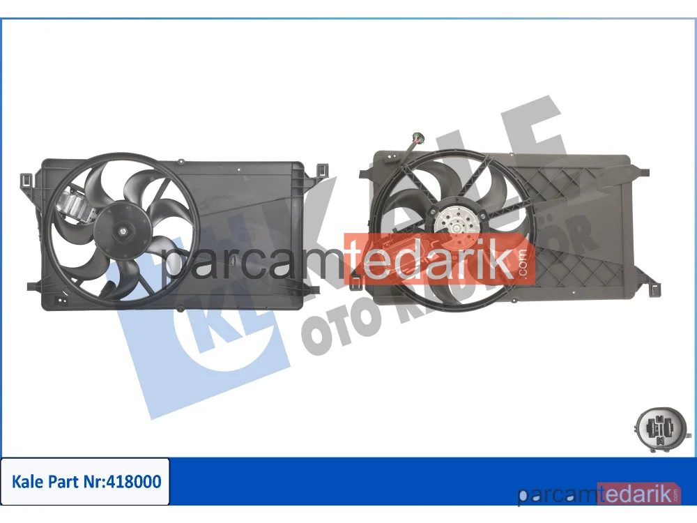 Soğutma Fanı — Ford C-Max, Ford Focus C-Max, Ford Focus II - 418000