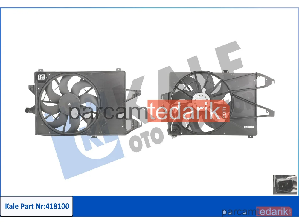 418100 | Soğutma Fanı — Ford Mondeo II