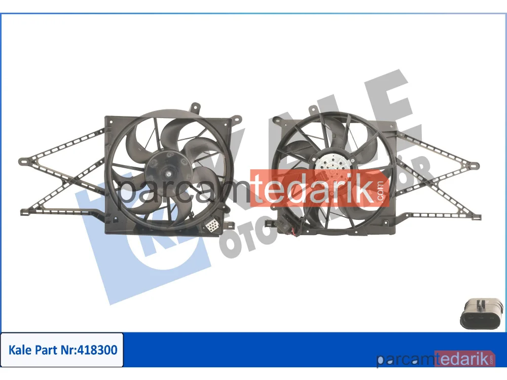 418300 | Soğutma Fanı — Opel Astra G Coupe, Opel Astra G Hatchback, Opel Astra G Sedan
