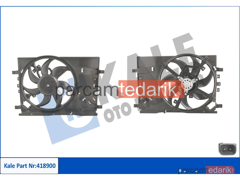 Soğutma Fanı — Fiat Punto Evo, Fiat Grande Punto, Opel Corsa D - 418900