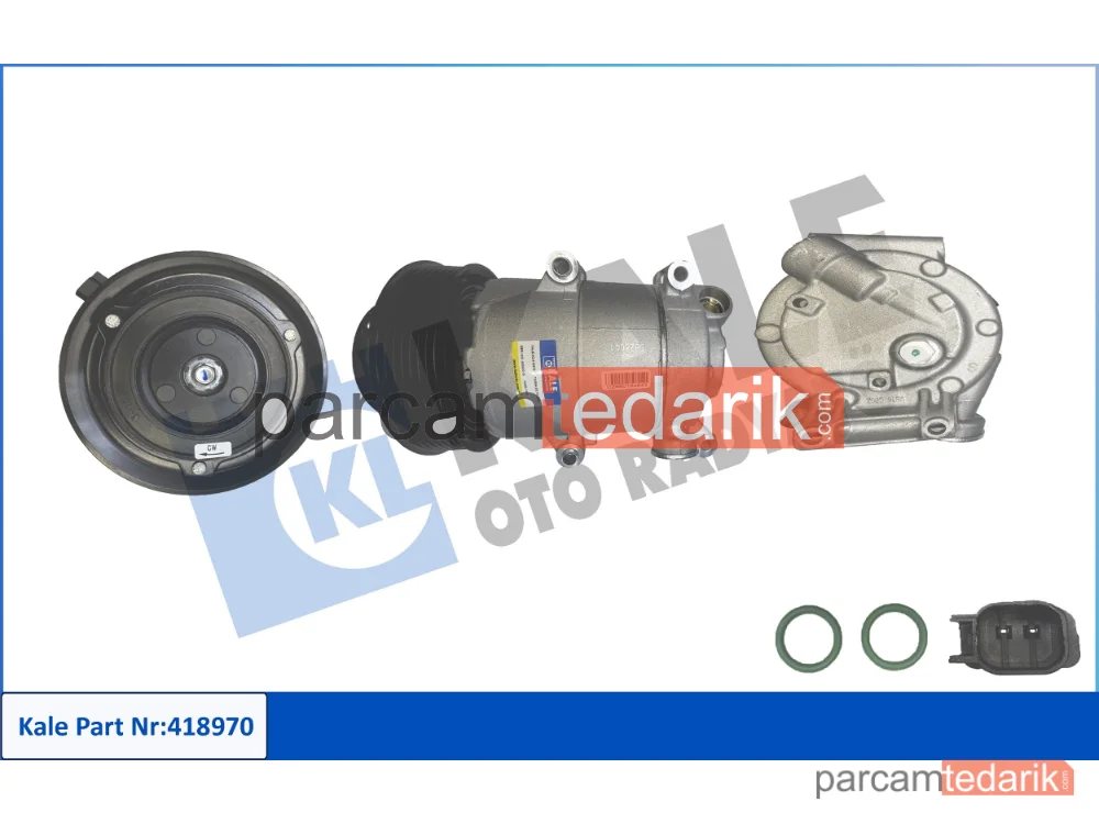 418970 | Klima Kompresörü — Ford Focus II, Volvo S40 II, Volvo V50