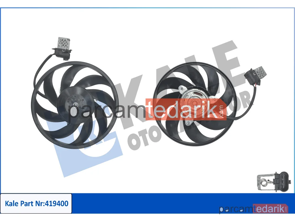 419400 | Soğutma Fanı — Opel Corsa C