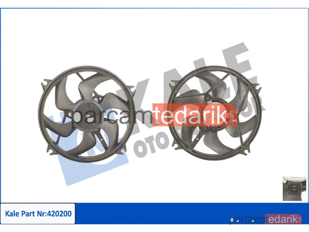 420200 | Soğutma Fanı — Peugeot 406 Break, Peugeot 406, Peugeot 406 Coupe