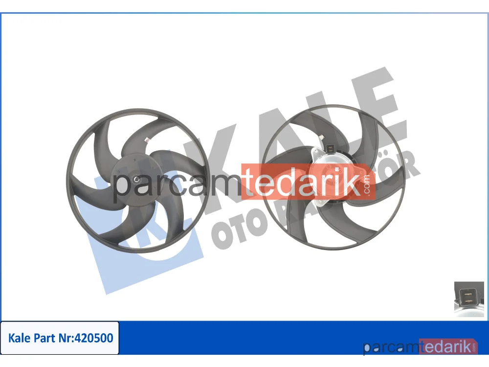 Soğutma Fanı — Citroen ZX, Peugeot 406 Break, Peugeot 406 - 420500