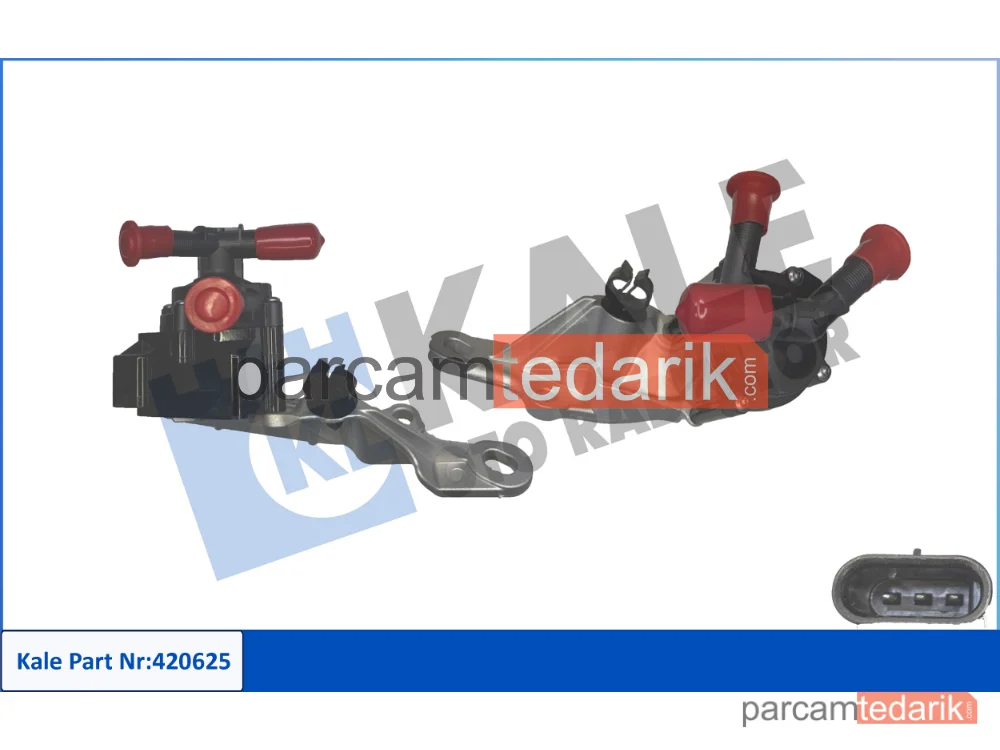 Elektrikli Su Pompası — Citroen C3 Aircross I, Citroen C4 Cactus, Citroen C4 II - 420625