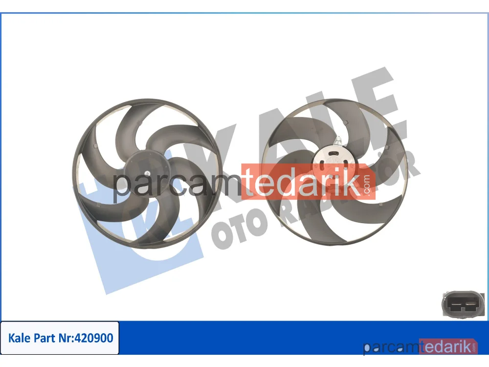 Soğutma Fanı — Renault Clio I - 420900