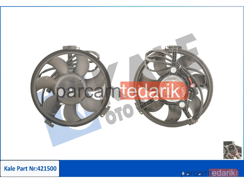 421500 | Soğutma Fanı — Audi A6 C5, Audi A4 B5, Audi A8 D2