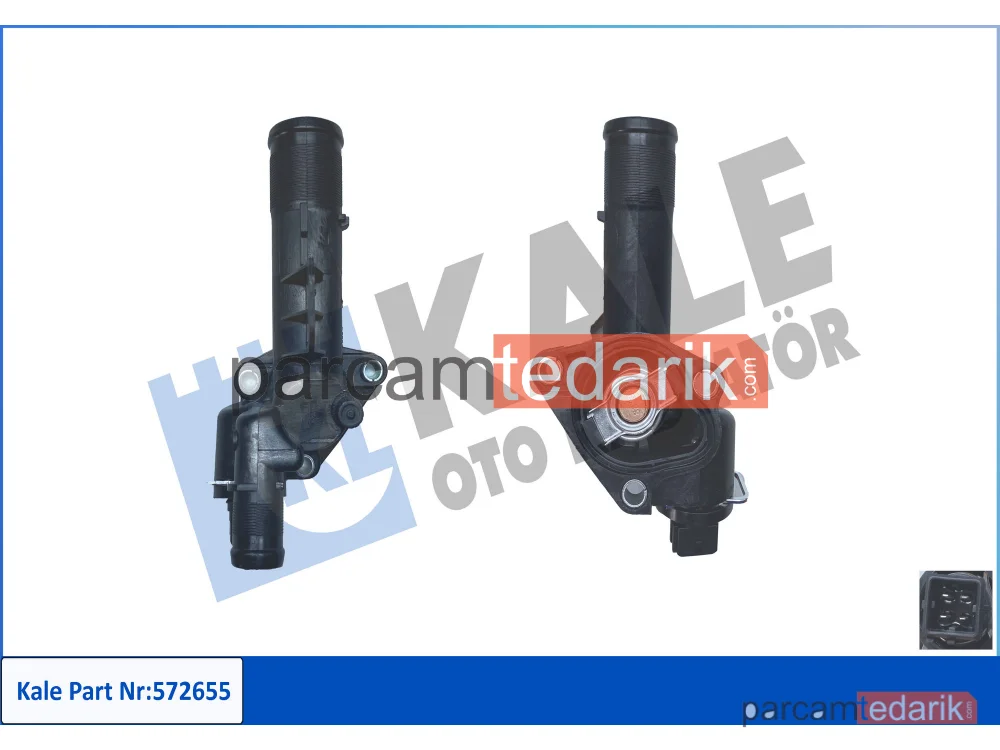 Termostat — Renault Clio III, Renault Modus / Grand Modus, Dacia Duster - 572655
