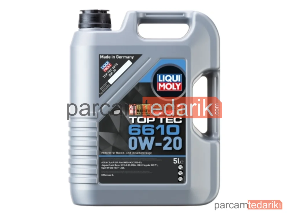 21662 | TOP TEC 6610 Motor Yağı 0W-20 5L