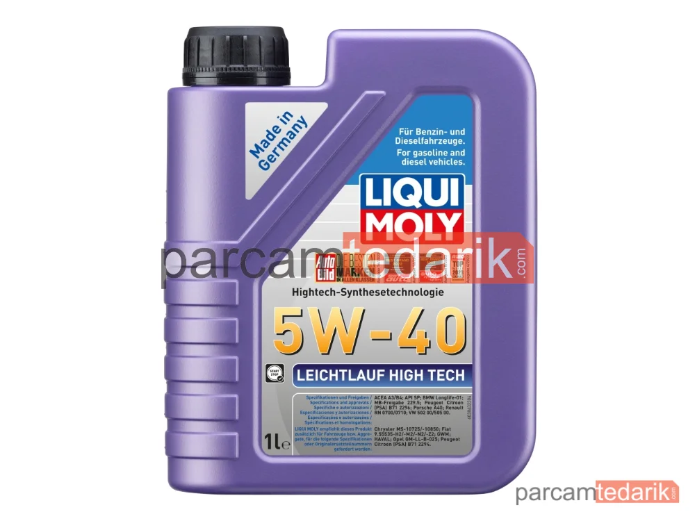 Leichtlauf Motor Yağı High Tech 5W-40 1 Litre - 2327