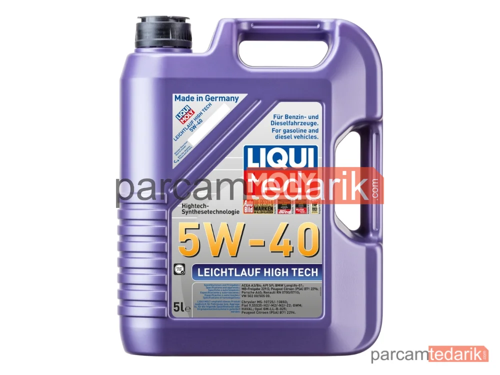 Leichtlauf Motor Yağı High Tech 5W-40 5L - 2328