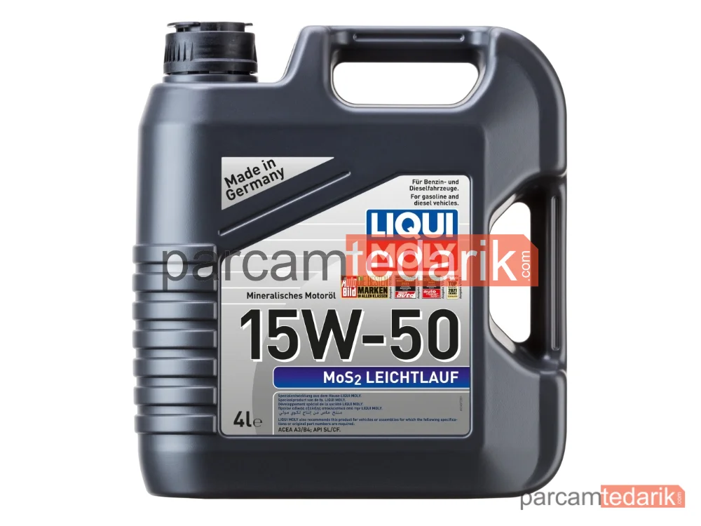 2457 | Süper Düşük Sürtünmeli Motor Yağı MOS2 15W-50 4L
