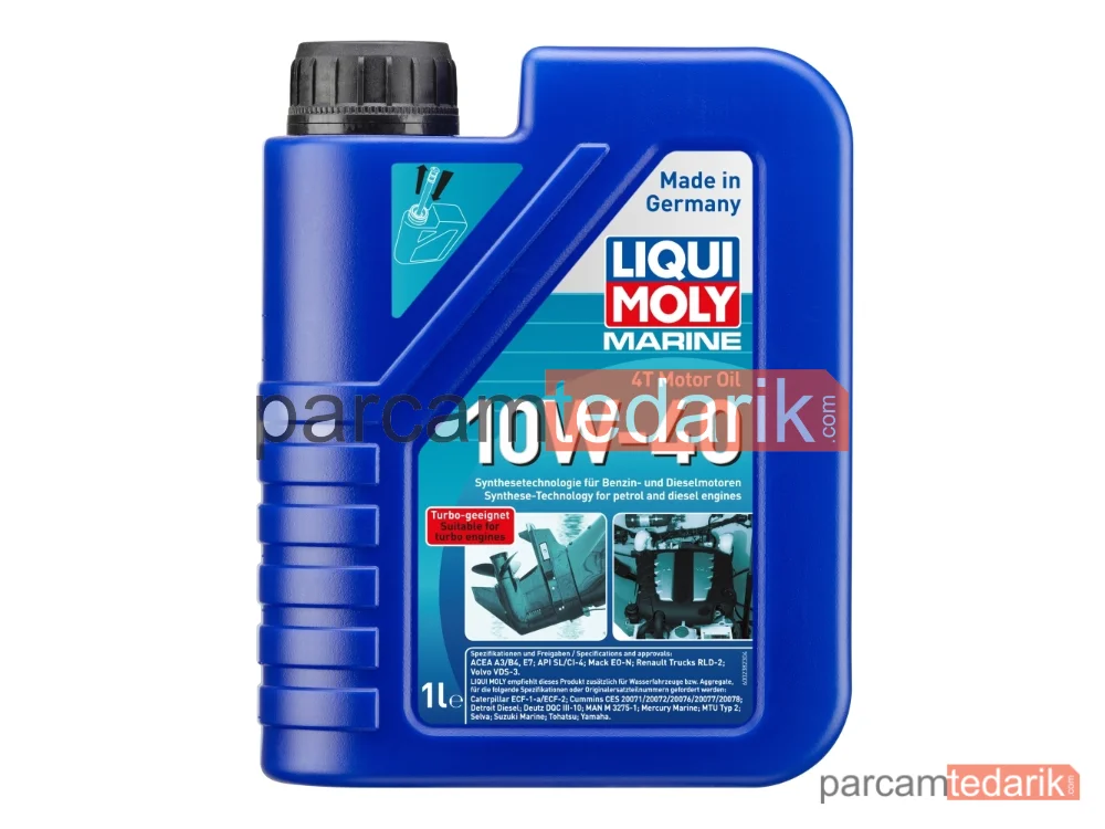 Marine 4T Motor Yağı 10W-40 1 Litre - 25012
