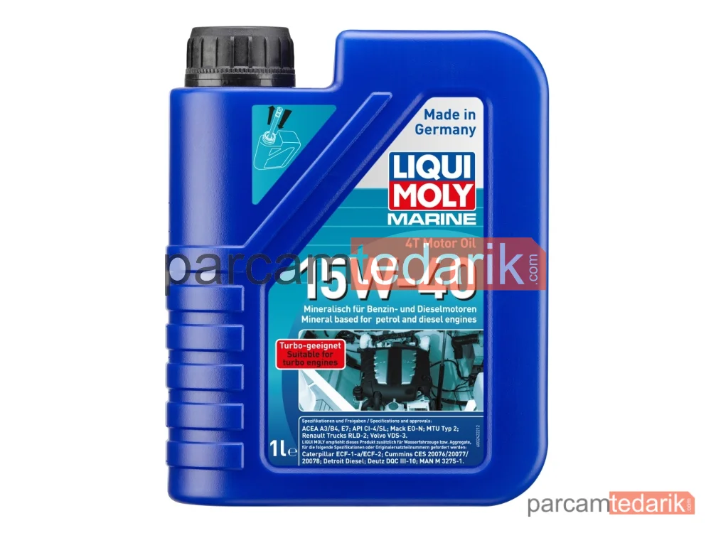Marine 4T Motor Yağı 15W-40 1 Litre - 25015