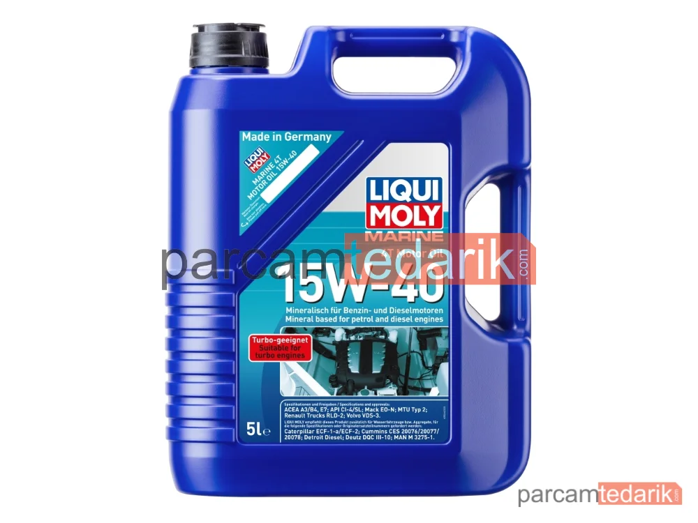 Marine 4T Motor Yağı 15W-40 5L - 25016