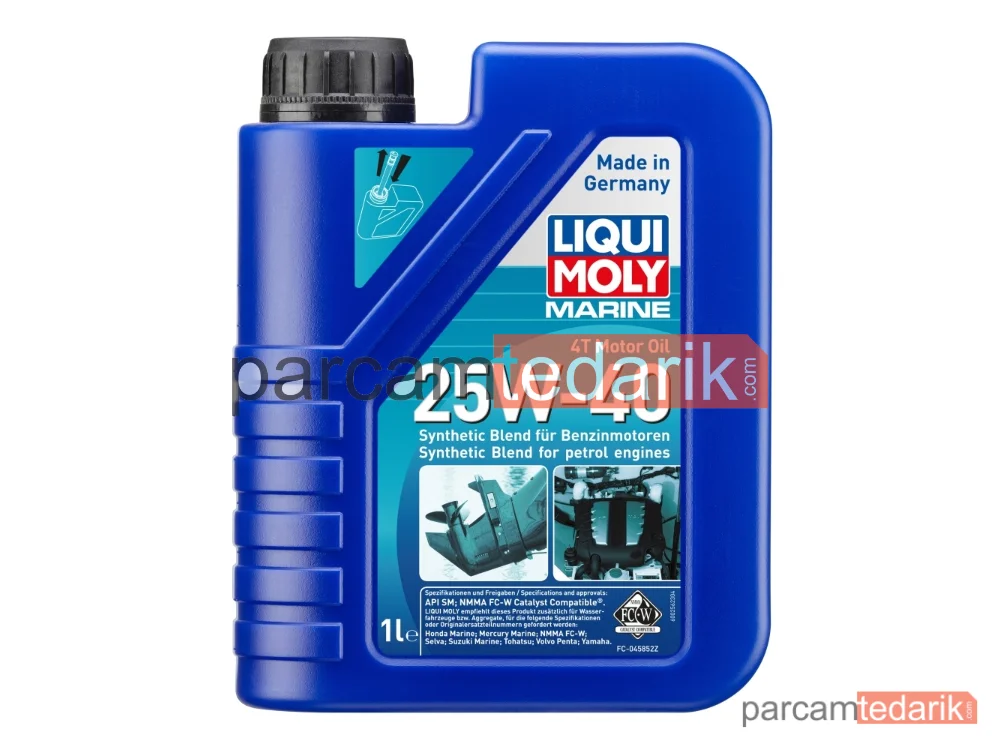 Marine 4T Motor Yağı 25W-40 1 Litre - 25026
