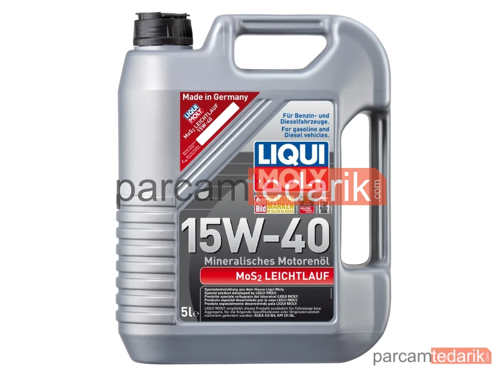 2571 | MoS2 Leichtlauf Motor Yağı 15W-40 5L