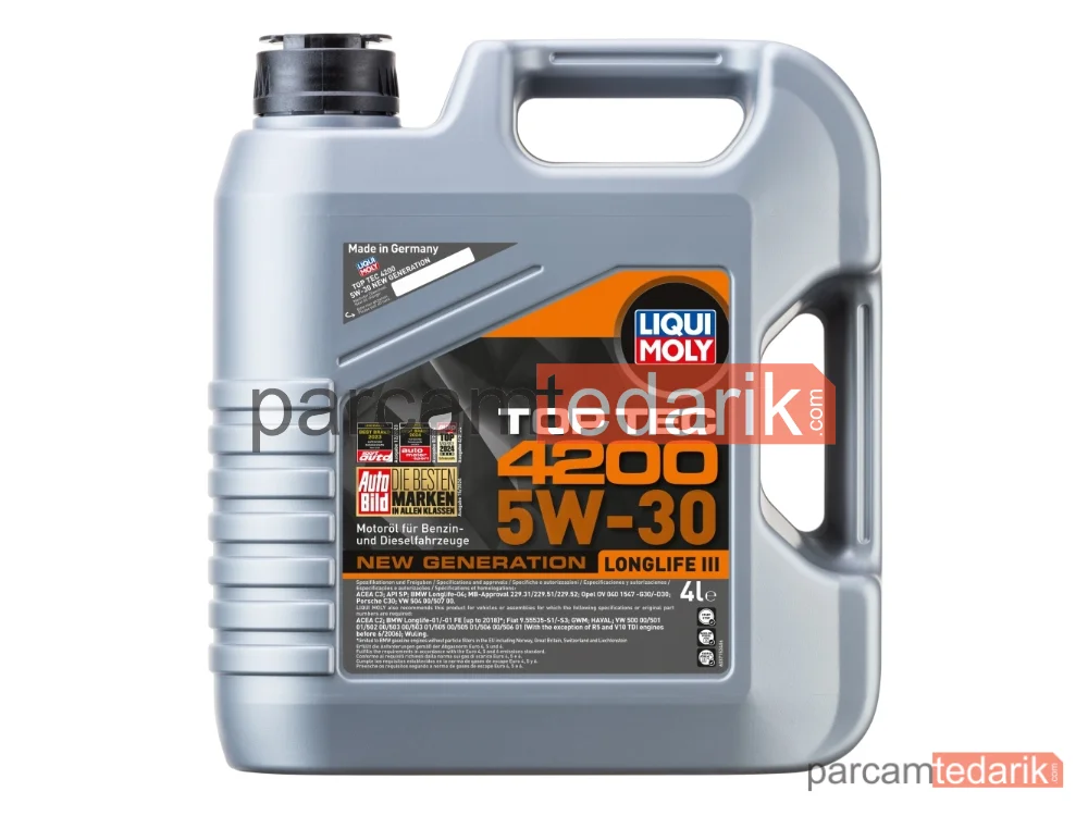 TOP TEC 4200 New Generation Motor Yağı 5W-30 4L - 3715