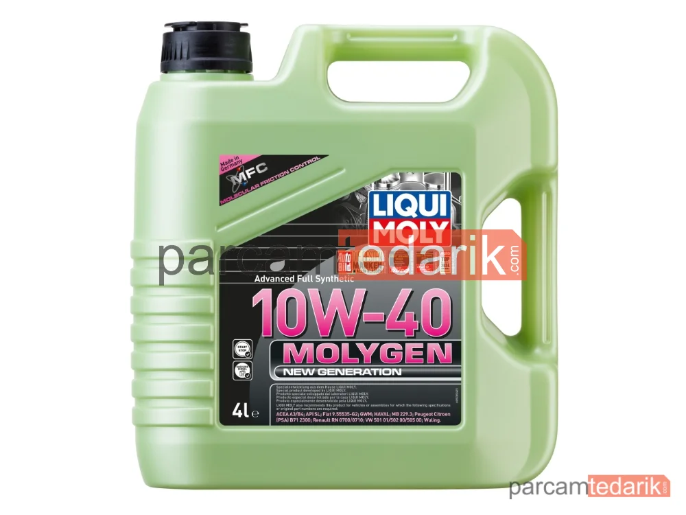 Molygen New Generation Motor Yağı 10W-40 4L - 8538