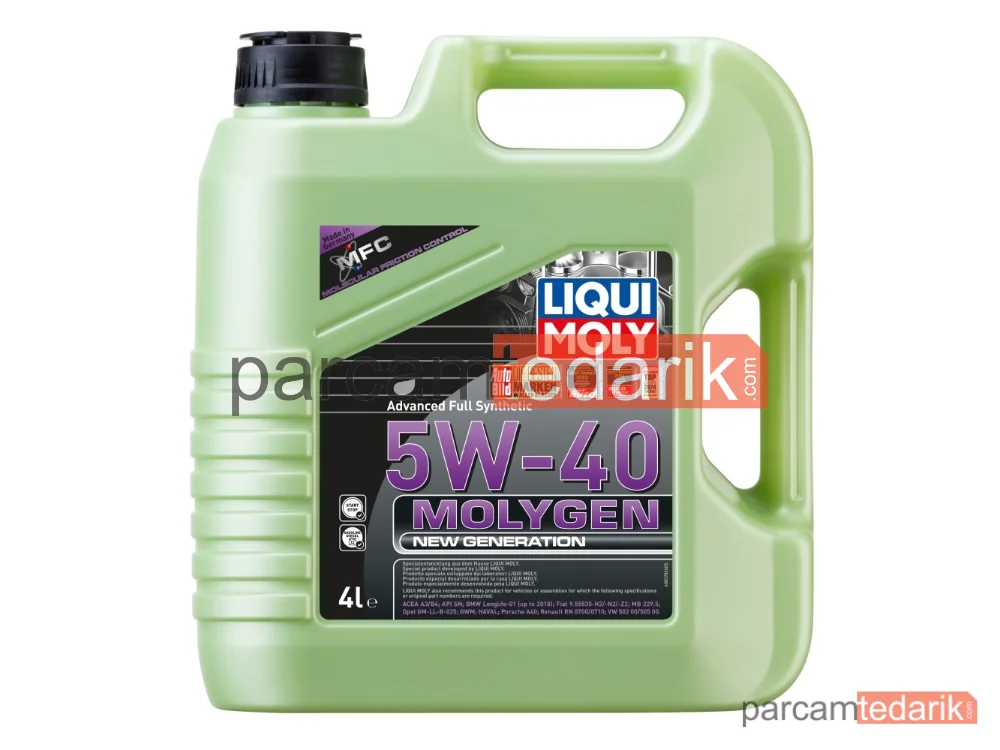 8578 | Molygen New Generation Motor Yağı 5W-40 4L