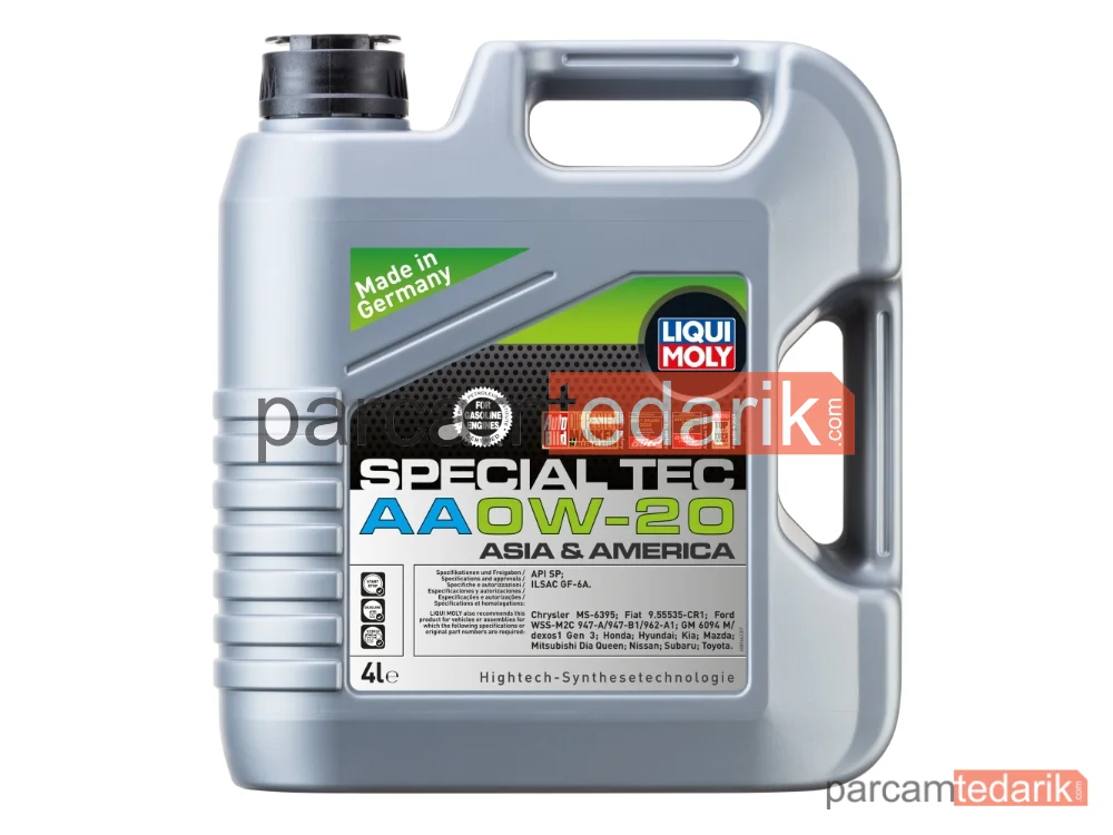 LIQUI MOLY 9705 | Special TEC Motor Yağı AA 0W-20 4L