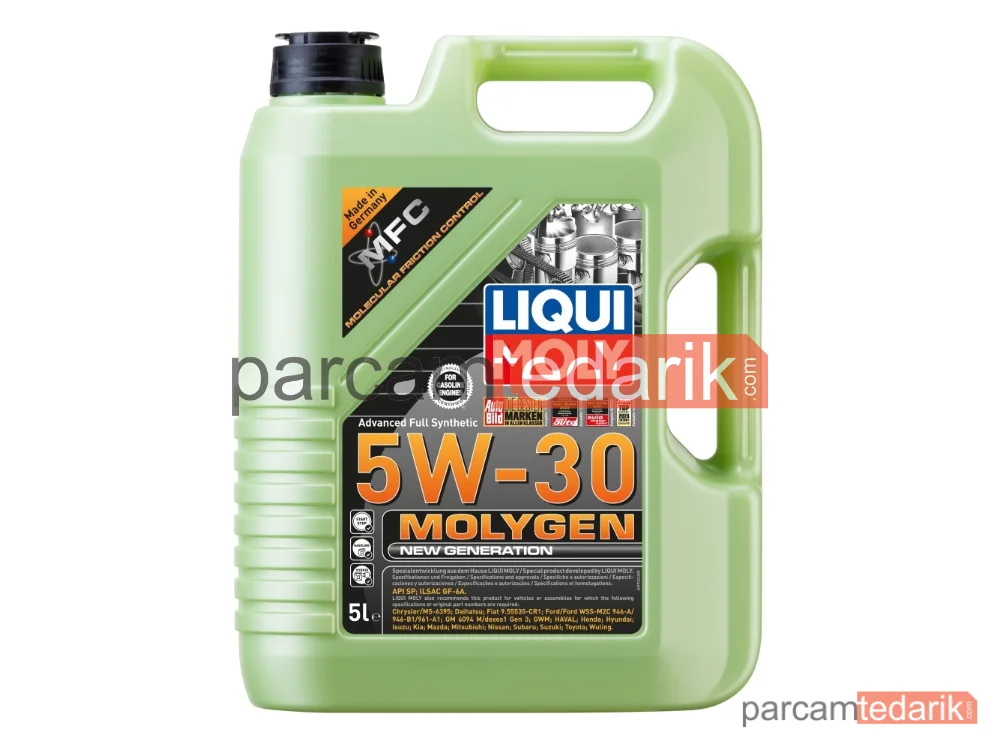 LIQUI MOLY 9952 | Molygen Yeni Nesil Motor Yağı 5W-30 5L