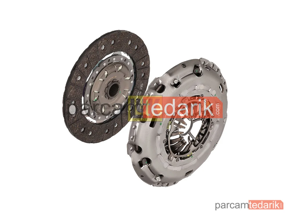 Debriyaj Baskı + Disk — VW Transporter T5 2.5 TDI 174PS (AXE) - 624317809