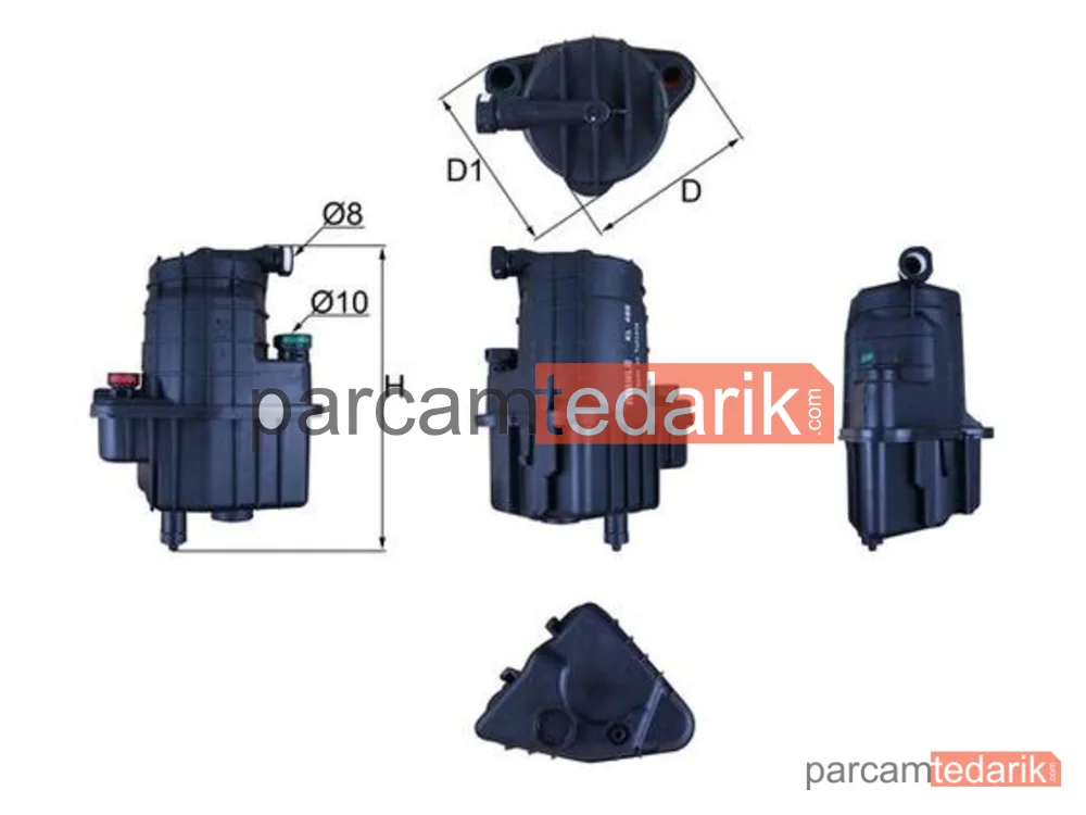 Yakıt Filtresi — Renault Clio III, Renault Modus / Grand Modus, Renault Clio III Grandtour - KL469