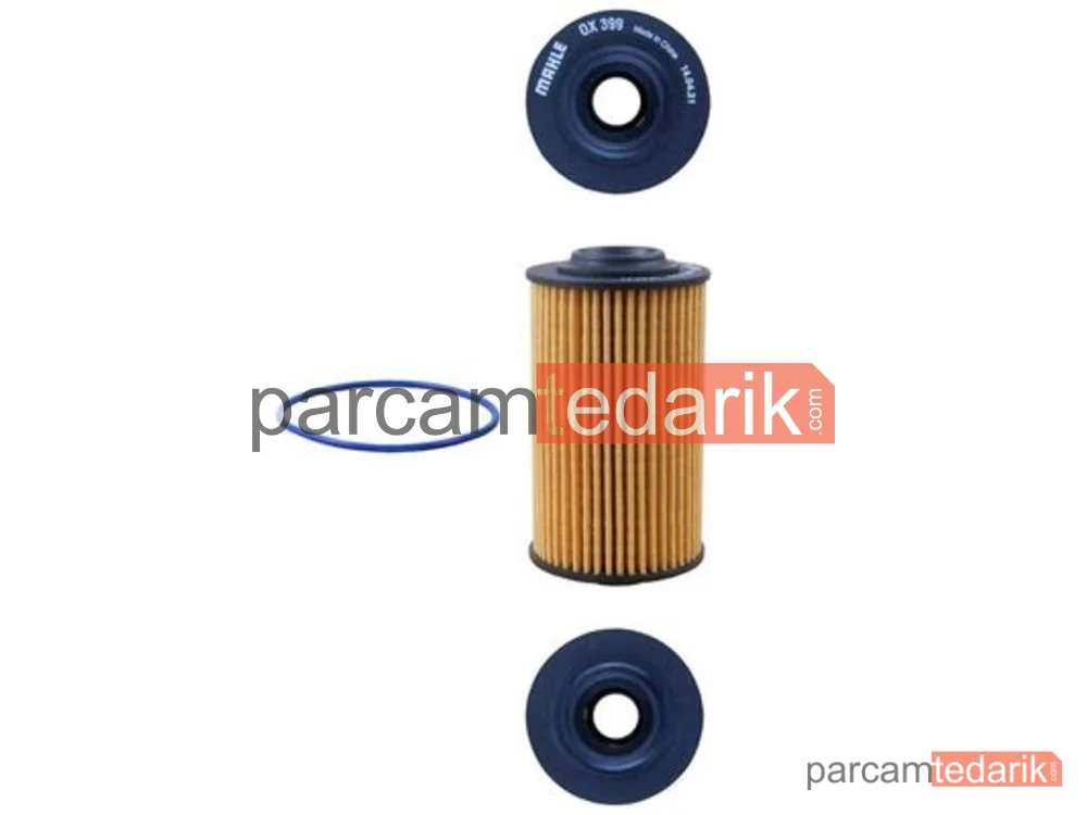 MAHLE OX399D | Yağ Filtresi — Opel Vectra C GTS, Saab 9-3, Opel Vectra C