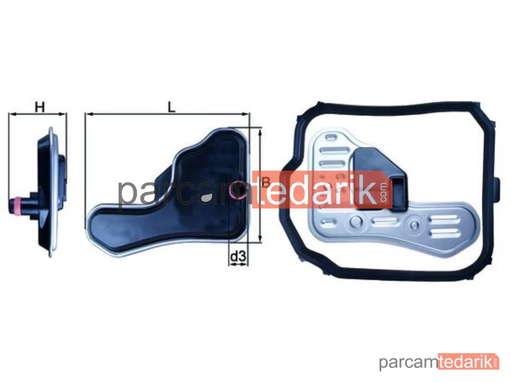 Şanzıman Filtresi — Renault Megane II, Renault Clio III, Peugeot 208 I - HX148D