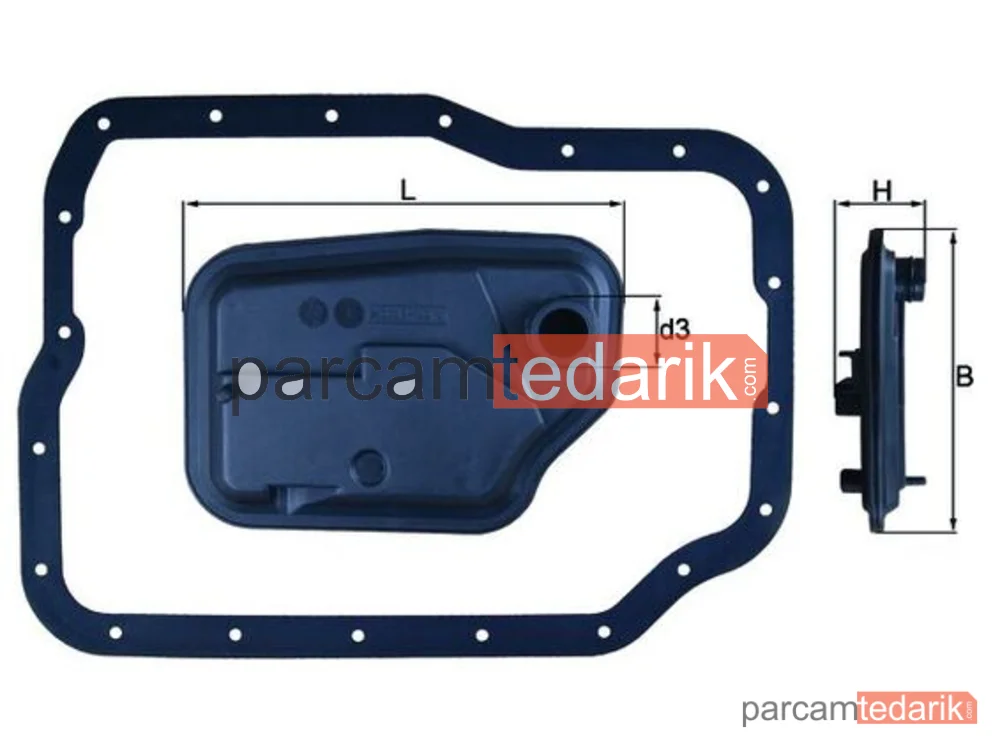 HX149D | Şanzıman Filtresi — Ford C-Max, Ford Focus II, Ford Focus C-Max