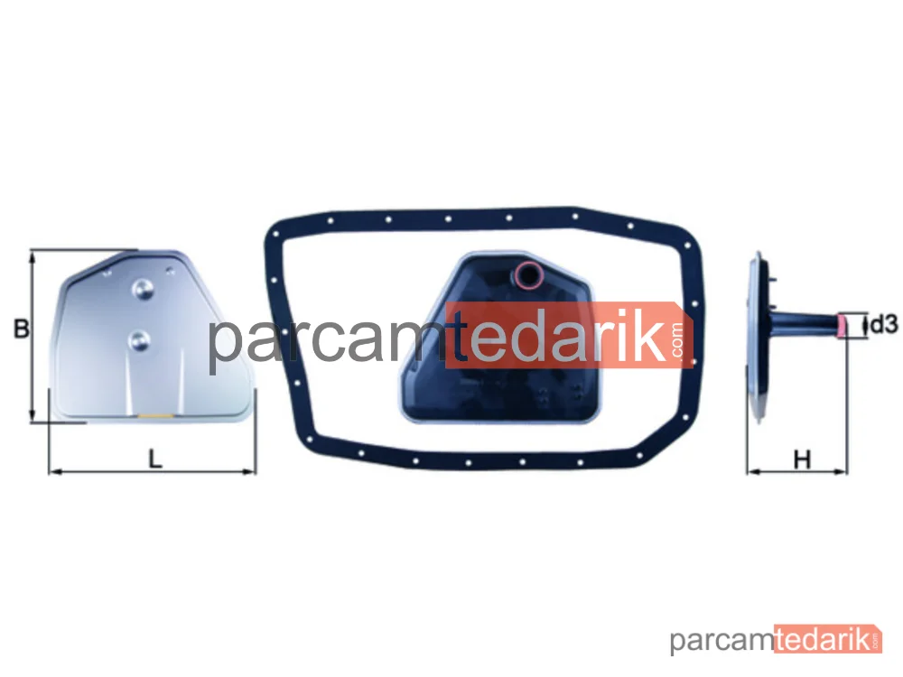 HX162D | Şanzıman Filtresi — BMW X5, BMW 7, BMW X3