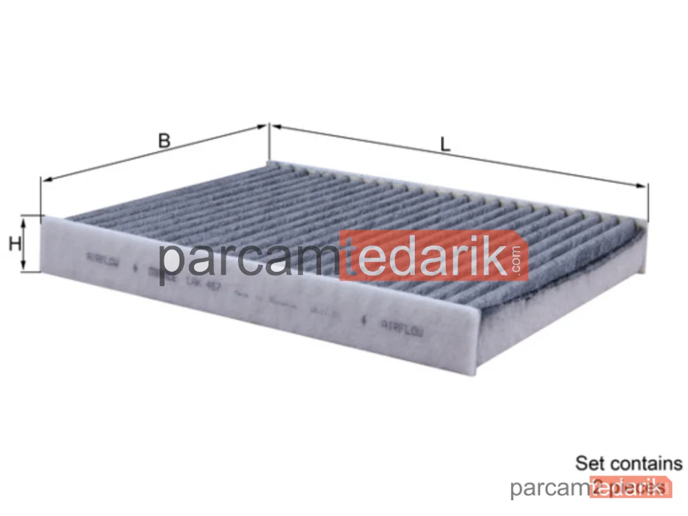 LAK467/S | Polen Filtresi — BMW 5, BMW 5 Touring, BMW 6 Coupe